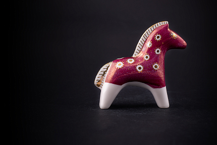 Скульптура Лошадь Вишневая, арт 62.21211.00.1