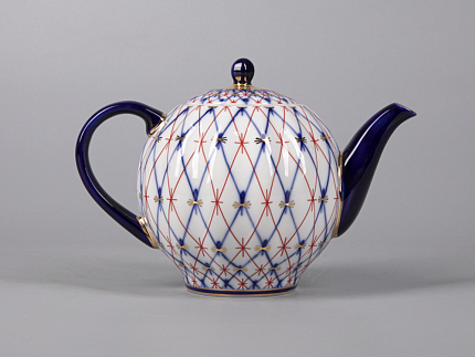 Чайник заварочный форма Тюльпан рисунок Сетка 1950, арт. 80.42350.00.1