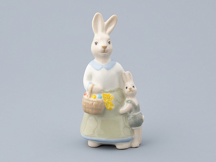 Скульптура Зайчиха-мама, рисунок Мария, арт. 82.46448.00.1