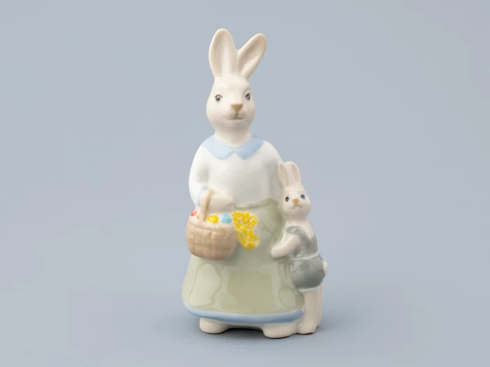 Скульптура Зайчиха-мама, рисунок Мария, арт. 82.46448.00.1, 