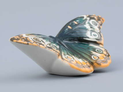 Скульптура форма Бабочка среднего размера, рисунок Бирюза, арт. 82.47281.00.1, 