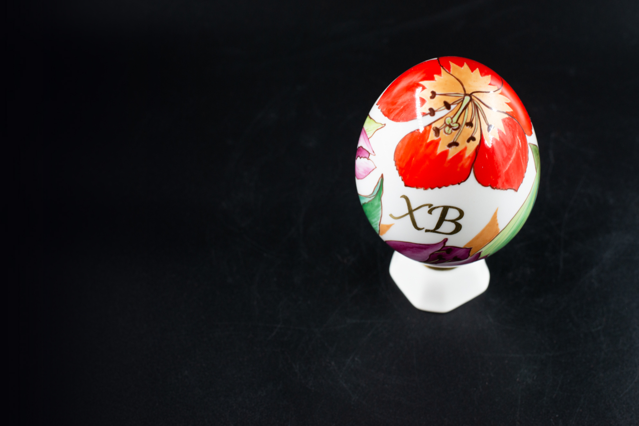 Яйцо пасхальное Цветы Среда, арт 60.14902.00.1, 