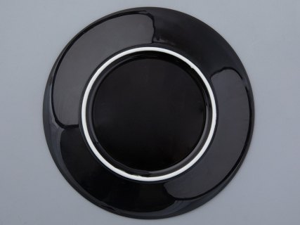 Тарелка 195 мм форма Эллипс рисунок Балтийский берег черный, арт. 80.45184.00.1, 