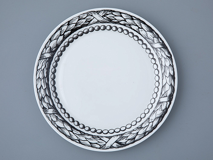 Тарелка плоская 220 мм форма Юлиана рисунок Сысоев. Волшебный сад III арт. 80.44103.00.1