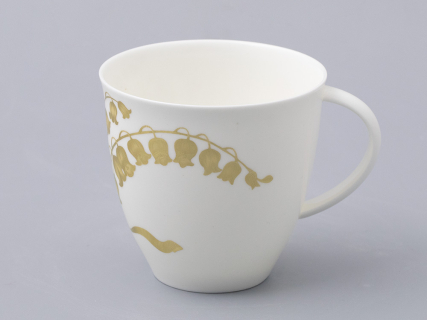 Сервиз чайный на 6 персон, 15 предметов, форма Оливия, рисунок Нежный ландыш, арт 81.31430.00.1, 