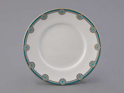 Чашка с блюдцем 250 мл в подарочной упаковке форма Соло, рисунок, Ландыш майский, арт. 81.32654.00.1