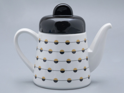 Чайник форма Колокол рисунок Балтийский берег 1, арт. 80.45185.00.1, 