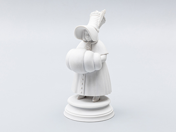 Скульптура Второй гость Белый арт. 82.60503.00.1, 