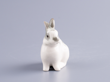 Скульптура Кролик крош серый арт. 82.68950.00.1, 