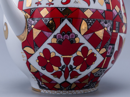 Комплект чайников Новгородский Красный конь арт. 81.10353.00.1, 