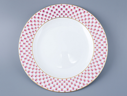 Тарелка 270 мм форма Европейская рисунок Сетка-Блюз арт. 80.85411.00.1