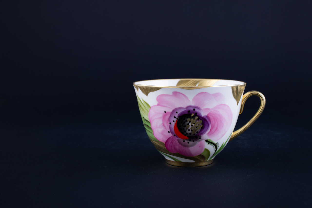 Сервиз чайный Маковый Цветок на форме Весенняя, арт 61.20970.00.1, 