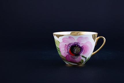 Сервиз чайный Маковый Цветок на форме Весенняя, арт 61.20970.00.1