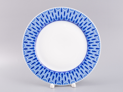 Тарелка мелкая 215 мм форма Европейская - 2 рисунок Ажур, арт. 80.99799.00.1, 