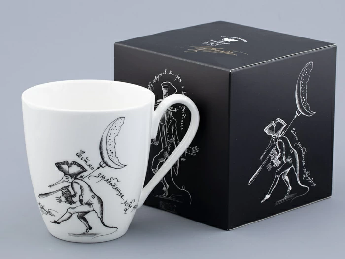 Бокал форма Вариации рисунок Честному Труженику, в подарочной упаковке арт.81.32259.00.1, 