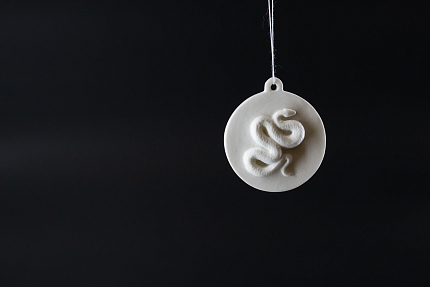 Подвеска Знаки Зодиака.Змея, арт 60.05140.00.1