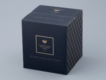 Набор из 4-х высоких стаканов Кобальтовая сетка 300 мл арт. 14.11004.07, 