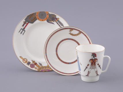 Трехпредметный комплект 165 мл форма Майская рисунок Балет Спартак, арт. 81.28735.00.1, 