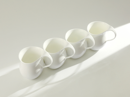 Чашка с блюдцем чайная, форма Талисман рисунок Белый арт. 81.16176.00.1, 