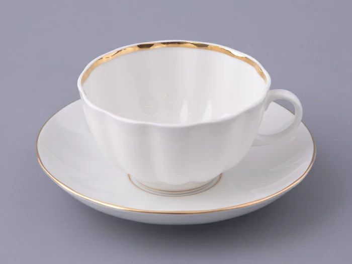 Сервиз чайный форма Тюльпан, рисунок Белоснежка на  6 персон,14 предметов, арт 81.14790.04.1, 