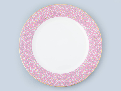 Тарелка плоская 270 мм, форма Стандартная 2, рисунок Астра 2, арт. 80.46796.00.1, 