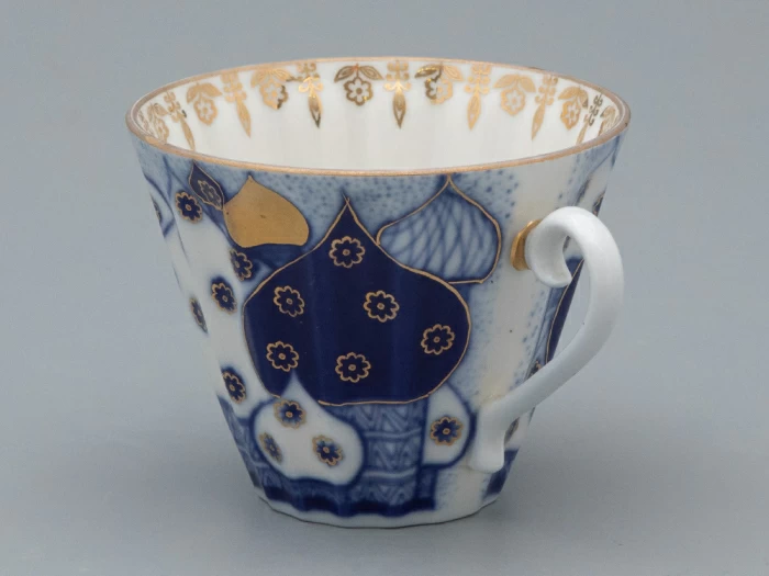 Чашка с блюдцем чайная 235 мл форма Лучистая рисунок Перезвоны арт. 81.13809.00.1, 