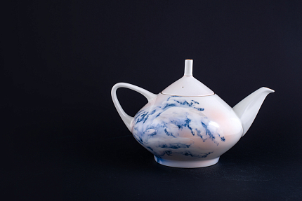 Чайник заварочный Морозное утро на форме Купольная, арт 40.03512.00.1
