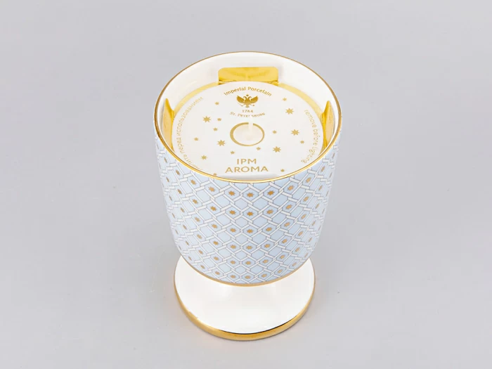 Подарочный Набор Свеча ароматическая рисунок Азур 2 аромат Пряная карамель, арт. 81.30998.00.1, 