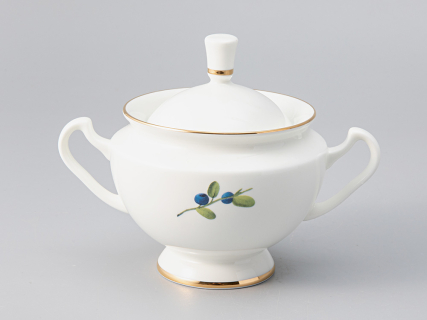 Сервиз чайный форма Айседора рисунок Цветы и ягоды, 6 персон 14 предметов, арт. 81.27538.00.1, 