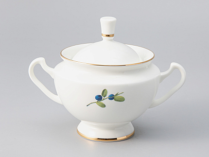 Сервиз чайный форма Айседора рисунок Цветы и ягоды, 6 персон 14 предметов, арт. 81.27538.00.1