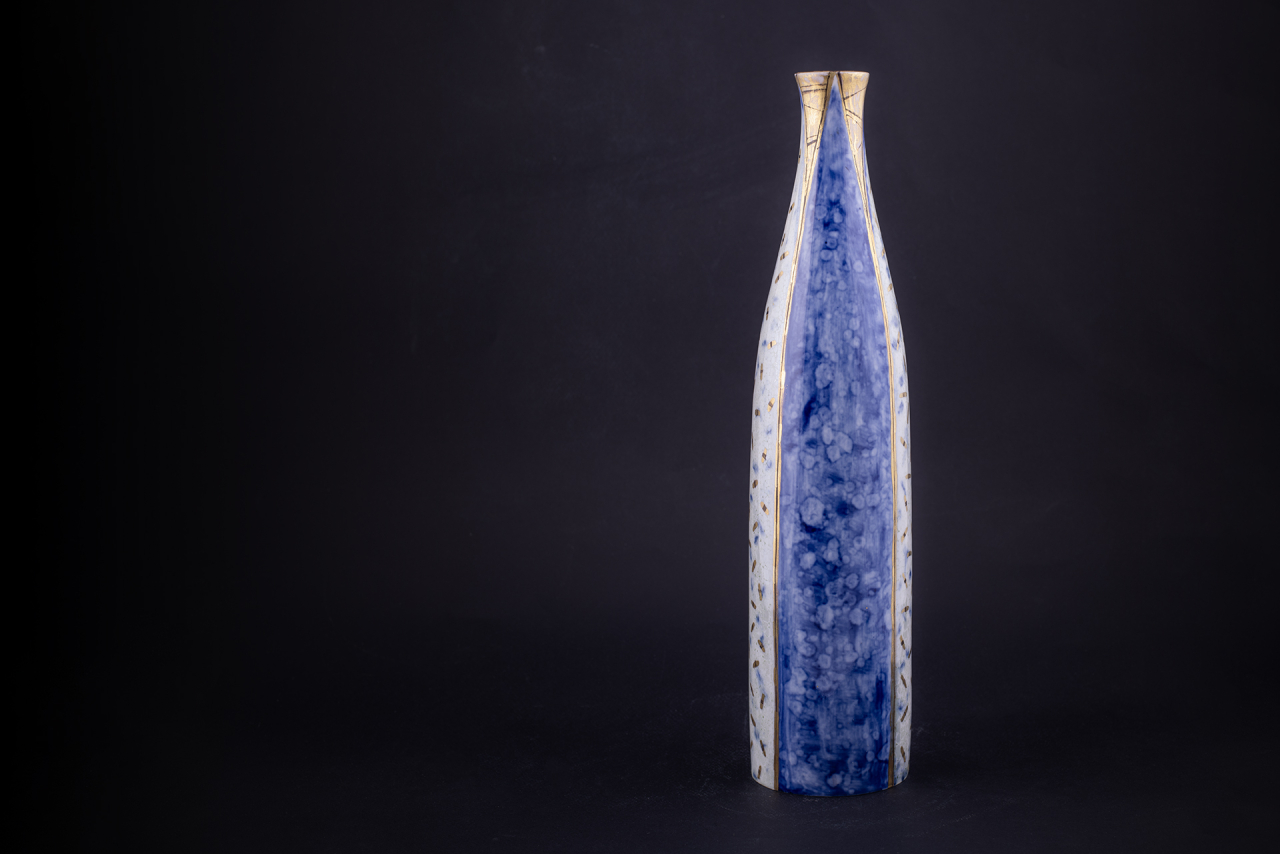 Ваза Раскрытие на форме Бутыль большой размер арт 60.08972.00.1, 