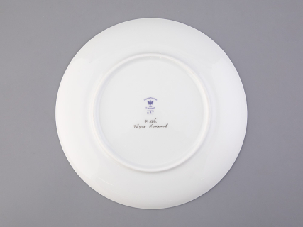 Декоративная тарелка в подарочной упаковке, форма Эллипс, рисунок …движется  лодка, арт. 81.33217.00.1, 