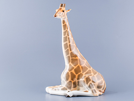 Скульптура Жираф с поднятой головой арт. 82.00986.00.1