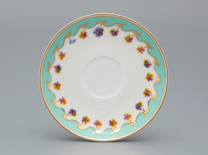 Чашка с блюдцем чайная форма Весенняя 2 рисунок Улыбка флоры 3, арт. 81.34137.00.1, 