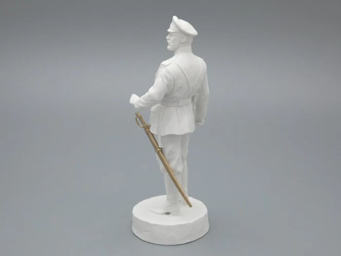 Скульптура Белогвардеец, в подарочной упаковке, рисунок Белый бисквит, арт 81.33428.00.1, 