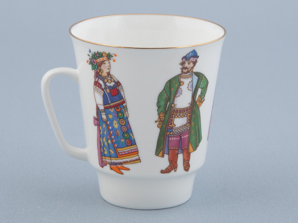 Трехпредметный комплект 165 мл форма Майская рисунок Опера Снегурочка, арт. 81.32231.00.1, 