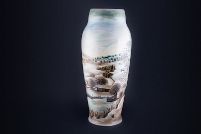 Ваза Новгородское Утро на форме Музейная, арт 80.60083.00.1