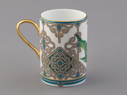 Бокал 400 мл в подарочной упаковке, форма Соло, рисунок Ландыш майский, арт. 81.32710.00.1