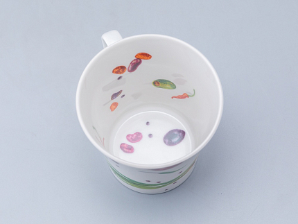 Бокал с блюдцем форма Ленинградский рисунок Мамина дача, арт. 81.34398.00.1