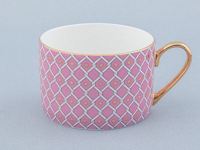 Сервиз чайный 10 предметов на 4 персоны Идиллия, рисунок Астра арт 81.32371.00.1