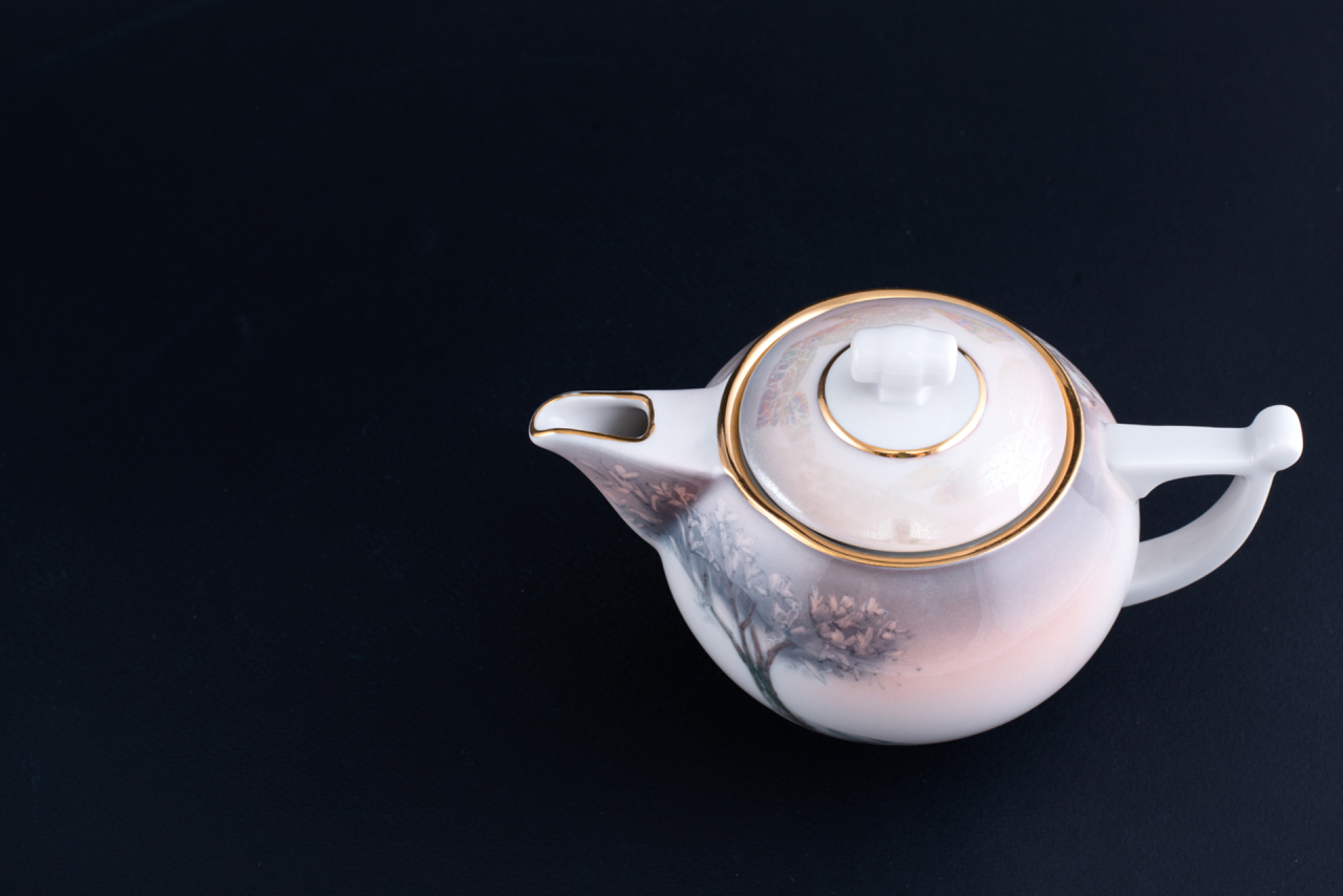 Заварочный Чайник Зима в деревне 2 на форме Кострома арт 40.03497.00.1, 