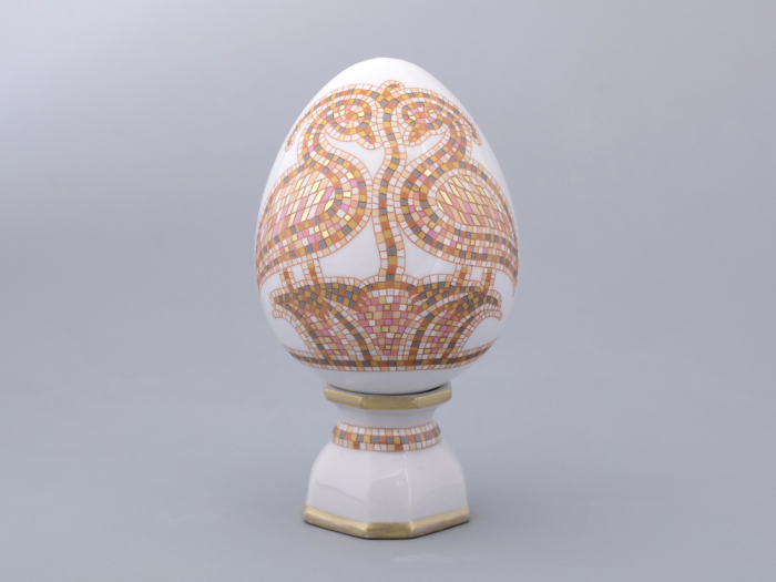 Яйцо пасхальное средний размер на подставке, форма Яйцо, рисунок Диво арт 60.15509.00.1, 