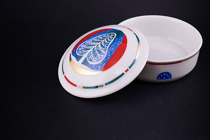 Шкатулка Елочка на форме Круглая, арт 60.05744.00.1