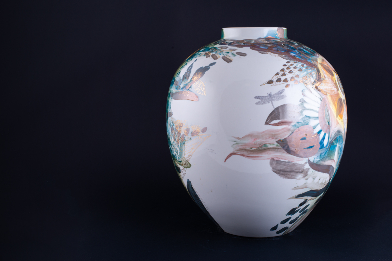 Ваза Ранняя весна на форме Круглая, арт. 60.15406.00.1, 