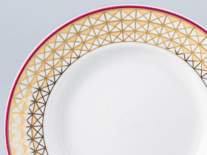 Тарелка мелкая 180 мм форма Гладкая рисунок Замоскворечье арт. 80.83033.00.1, 