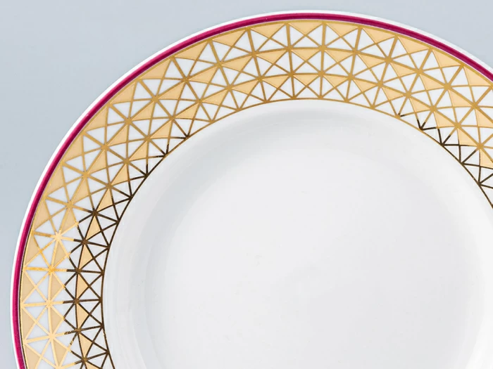 Тарелка мелкая 180 мм форма Гладкая рисунок Замоскворечье арт. 80.83033.00.1, 