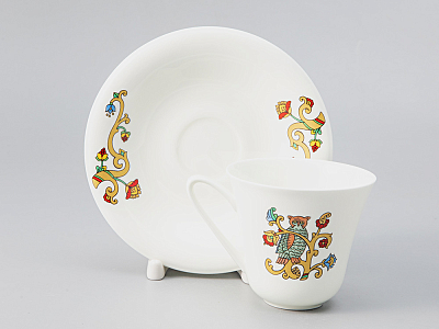 Сервиз чайный форма Сад рисунок Русские сказки, 6 персон 15 предметов, арт. 81.28417.00.1