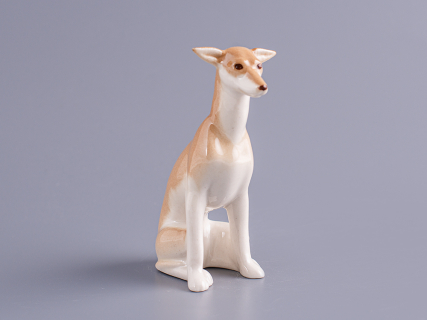 Скульптура Левретка сидящая Вильма арт. 82.83388.00.1, 