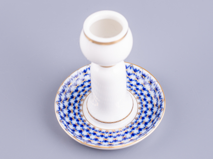 Подсвечник Бутон Кобальтовая сетка арт. 80.06952.00.1, 