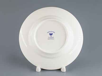 Тарелка Гладкая Золотой кант 155 мм арт. 80.04409.00.1